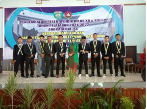 SMKN 1 Lahat Gelar Pengembalian Peserta Didik Kelas XII dan XII GP TA 2021/2022