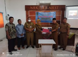 SMKN 1 Lahat Gelar Sertijab Kepala Sekolah