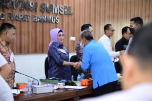 Ketua DPRD Sumsel Pimpinan Rapat Bersama dengan PT Sriwijaya Mandiri Sumsel