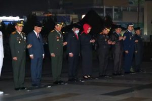 Ketua DPRD Provinsi Sumsel Bersama Forkopimda Ikuti Renungan Suci ke Makam Pahlawan