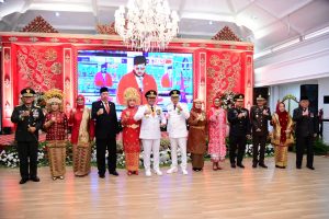 Ketua DPRD Provinsi Sumsel Ikuti Upacara Detik – Detik Proklamasi Kemerdekaan HUT RI Ke-77 Secara Virtual