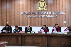 Ketua DPRD Provinsi Sumsel Terima Audensi dari Koalisi Online Palembang