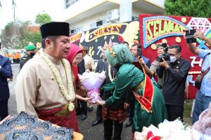 Ketua DPRD Provinsi Sumsel Bersama Anggota DPRD Provinsi Sumsel Dapil OKI Secara Langsung Hadiri Rapat Paripurna II Masa Persidangan DPRD Kabupaten OKI dalam Rangka HUT Kabupaten OKI ke 77