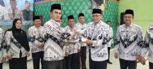 Nahkodai PGRI Kabupaten Lahat, Ini Pesan dari Hasperi untuk Kemajuan Pendidikan