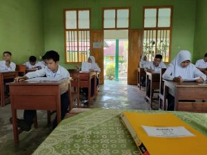 Evaluasi Siswa Selama Satu Semester, SMP Kartika II-3 Lahat Gelar Penilaian Akhir Semester Ganjil