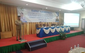 Dinas Sosial Muara Enim Gelar Rakor SLRT dan Puskesos