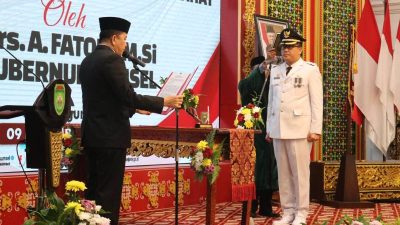 Sah, Direktur IDKN Resmi Jabat Pj Bupati Lahat