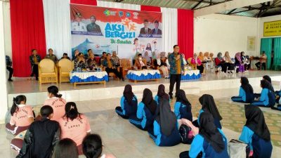 Pemkab Lahat Giat Aksi Bergizi di SMKN 2 Lahat