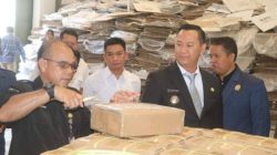 Pj Bupati Muara Enim Minta Pengamanan Gudang Logistik KPU Ditingkatkan