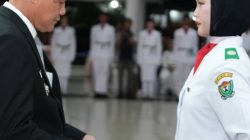 Bupati Muara Enim Kukuhkan 50 Anggota Paskibraka HUT RI Ke-80