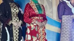 Tampil Anggun, Ketua TP PKK Empat Lawang Kenalkan Busana Khas Daerah dengan Motif Kopi Duren Empat Lawang