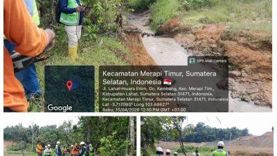 Diduga Limbah PT PAMA Musnahkan Kebun Warga dan Sungai Pait Berubah Jadi Luapan Lumpur, Upaya Kompensasi PTBA Dinilai Lambat