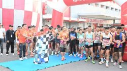 Meriahkan HUT Lahat ke-157, Wakil Bupati Lahat Widia Ningsih Apresiasi Lahat Fun Run 5K
