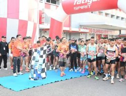 Meriahkan HUT Lahat ke-157, Wakil Bupati Lahat Widia Ningsih Apresiasi Lahat Fun Run 5K