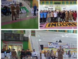HUT Lahat ke-157, Puluhan Tim Voli Antar Pelajar Adu Smash di Kejuaraan Bupati Lahat dan Wakil Bupati Lahat 2026