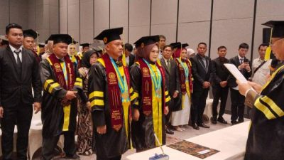 28  Mahasiswa PPS S2 Unsela Diwisuda, Sekda Lahat Tantang: “Jangan Cuma Cari Kerja, Ciptakan Lapangan Kerja